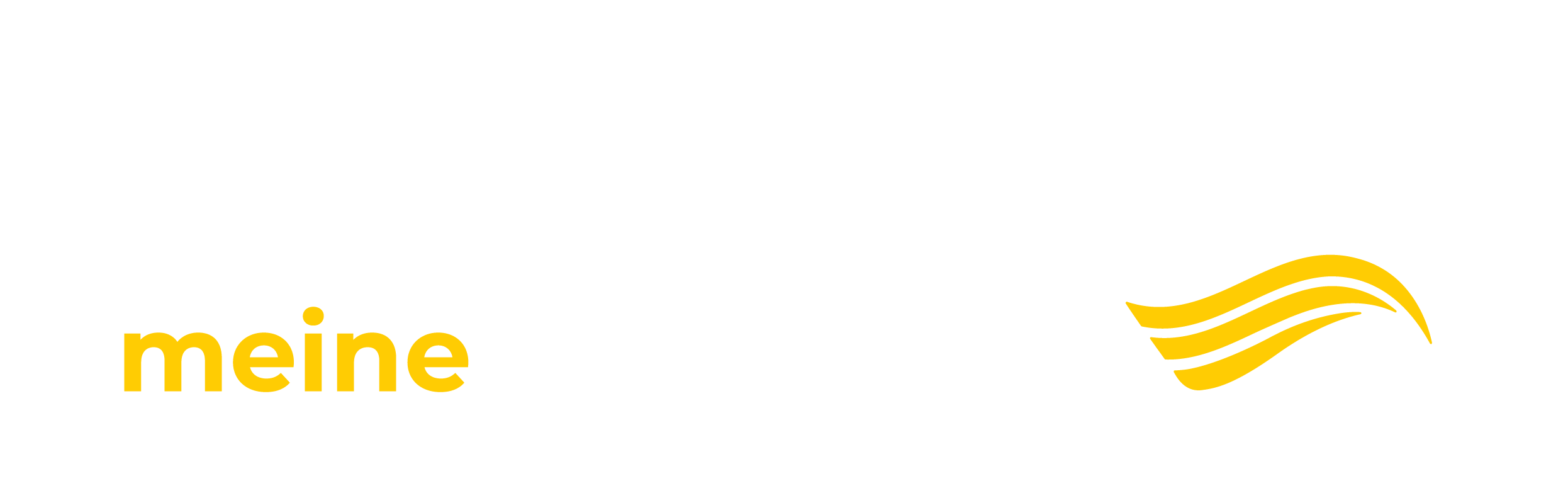 Logo von meineKreuzfahrt mit dem Schiff auf der rechten Seite